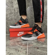 Кроссовки Nike Air Max 270 REACT orange/ black