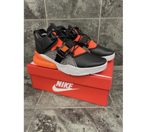 Кроссовки Nike Air Max 270 REACT orange/ black