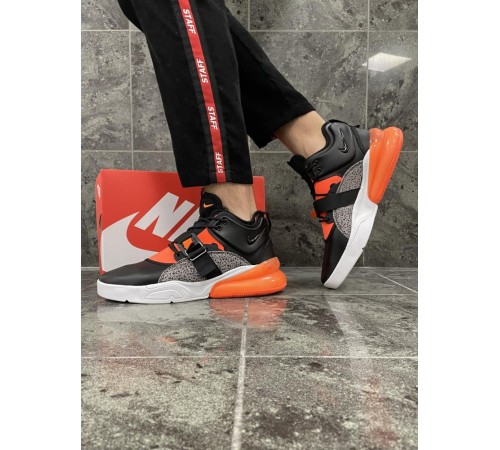 Кроссовки Nike Air Max 270 REACT orange/ black