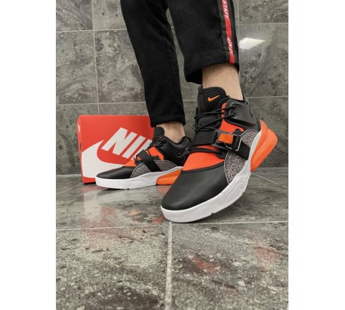 Кроссовки Nike Air Max 270 REACT orange/ black