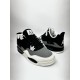 Зимние кроссовки Nike Air Jordan 4 Retro (black / gray / white)