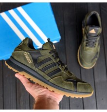 кросівки демісезонні Adidas Terrex олива