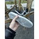 Кроссовки высокие Nike SB Dunk (черные с серым)