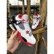 Зимние кроссовки Nike Air Jordan 4 Retro ЛІЦЕНЗІЯ (white / red)