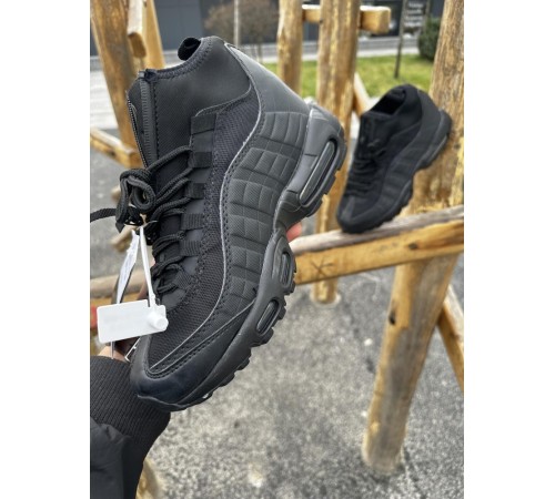 Термо кроссовки Nike Air Max 95 Sneakerboot черные