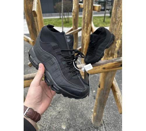 Термо кроссовки Nike Air Max 95 Sneakerboot черные