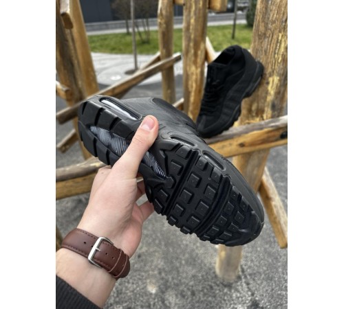 Термо кроссовки Nike Air Max 95 Sneakerboot черные