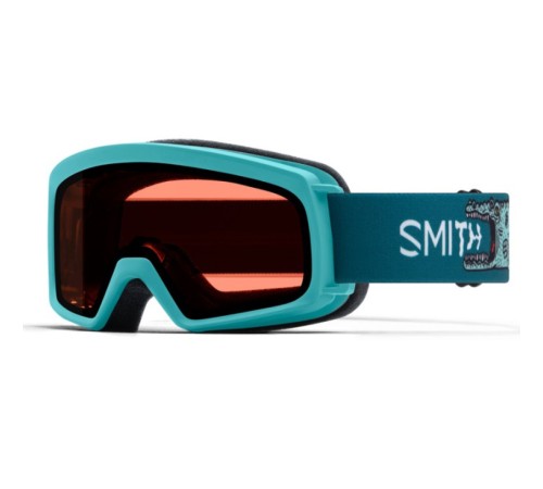 Маска гірськолижна для юніорів Smith Rascal Small Fit Cat.S2 blue Peacock Alligators (M00678-2WW)