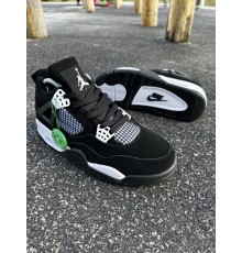 Кроссовки Nike SB Air Jordan Retro 4 (black / white)