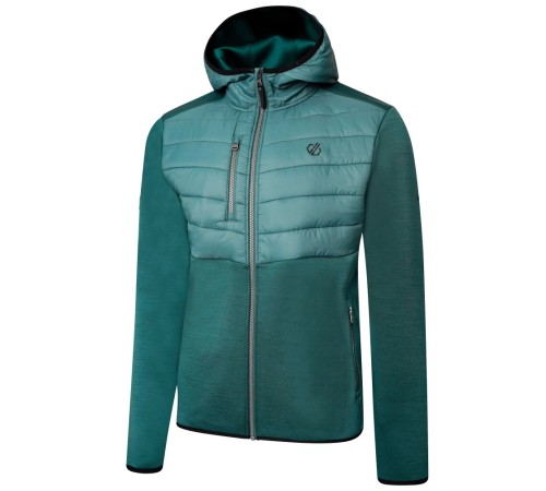 Кофта чоловіча Dare2b Narrative II Full Zip Sweater Green/Marl (DMA491-WLN)