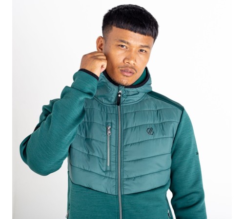 Кофта чоловіча Dare2b Narrative II Full Zip Sweater Green/Marl (DMA491-WLN)