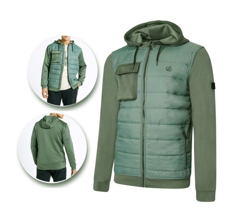 Куртка чоловіча демісезонна Dare 2b Look Sharp Hybrid Jacket M Duck Green (DMA610-DDH-М)