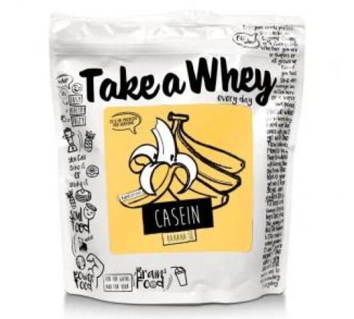 Take-a-whey casein 750 г (без смаку)  добавка