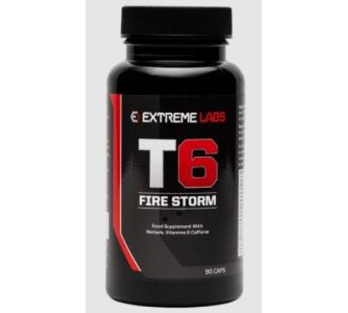 Extreme Labs T6 fire storm 90 caps витамины