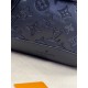 Нагрудная черная сумка Louis Vuitton Monogram c786