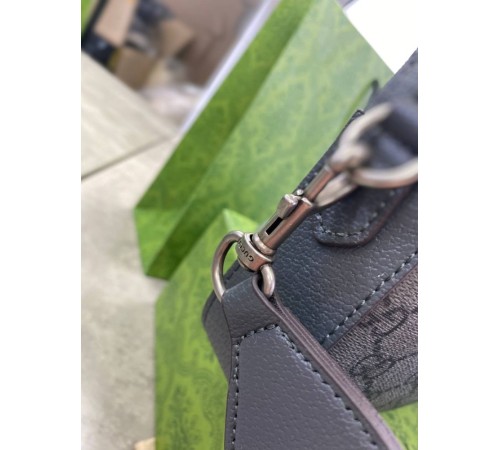 Кросс-боди Gucci Ophidia GG Supreme gray серая c781