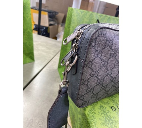 Кросс-боди Gucci Ophidia GG Supreme gray серая c781