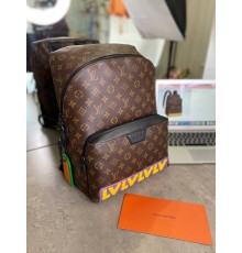 Рюкзак коричневый Louis Vuitton Discovery PM Monogram Rubber Limited Edition c772