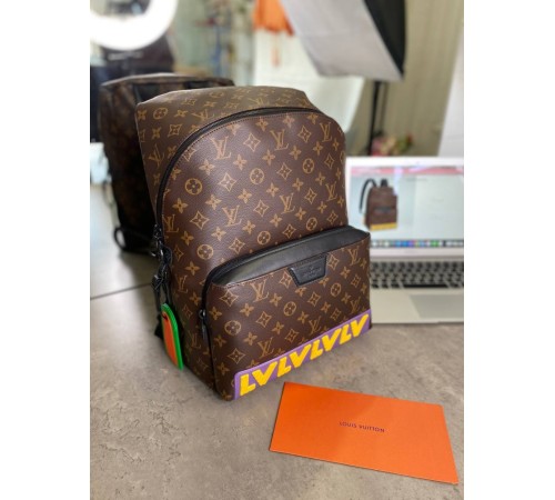 Рюкзак коричневый Louis Vuitton Discovery PM Monogram Rubber Limited Edition c772