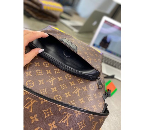 Рюкзак коричневый Louis Vuitton Discovery PM Monogram Rubber Limited Edition c772