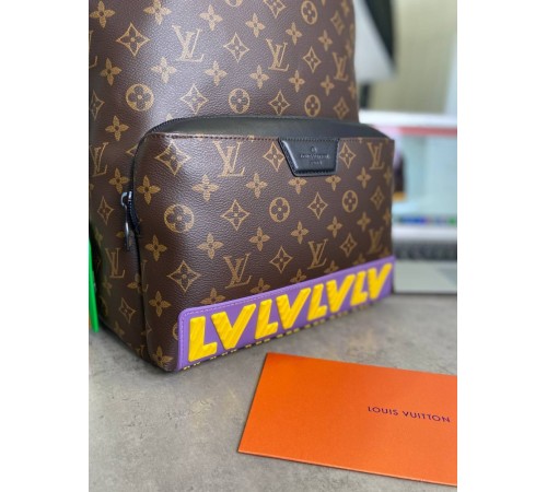 Рюкзак коричневый Louis Vuitton Discovery PM Monogram Rubber Limited Edition c772