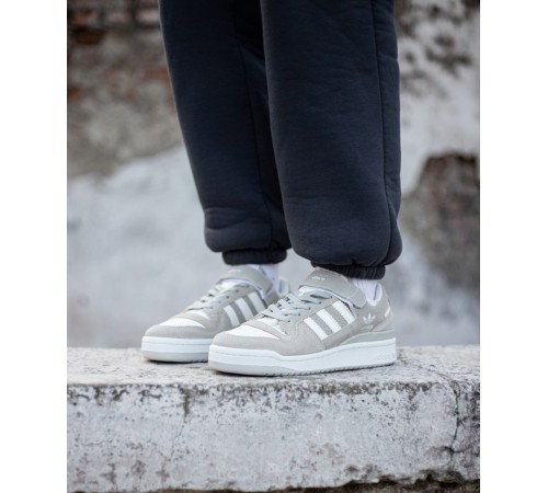 Жіночі кросівки Adidas Forum 84 Low gray white