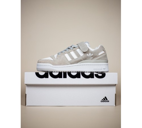 Жіночі кросівки Adidas Forum 84 Low gray white