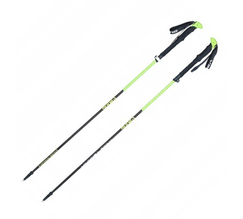 Палиці трекінгові Viking Terve Poles Alu 110-130 cм black/green (610/18/2523)