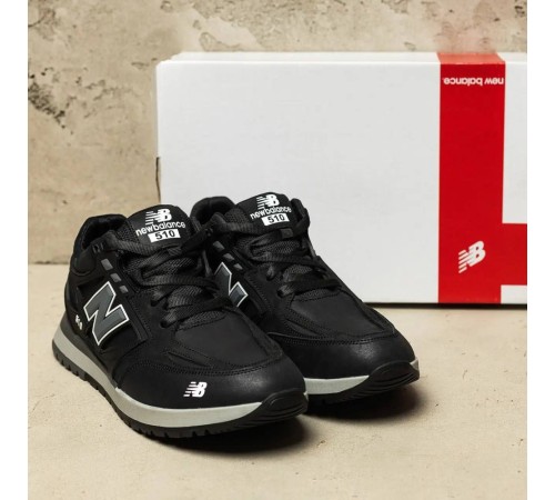 Кросівки шкіряні  New Balance чорні