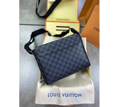 Мессенджер серый Louis Vuitton Damier Graphite c783