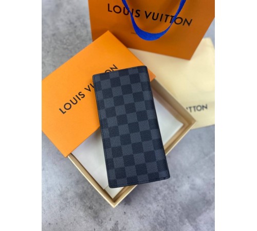 Бумажник серый Louis Vuitton Damirer Graphite k324