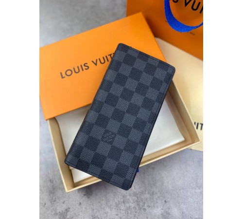 Бумажник серый Louis Vuitton Damirer Graphite k324