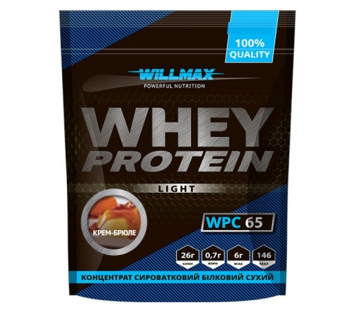 Whey Protein 65% 1 кг протеин (крем брюле)