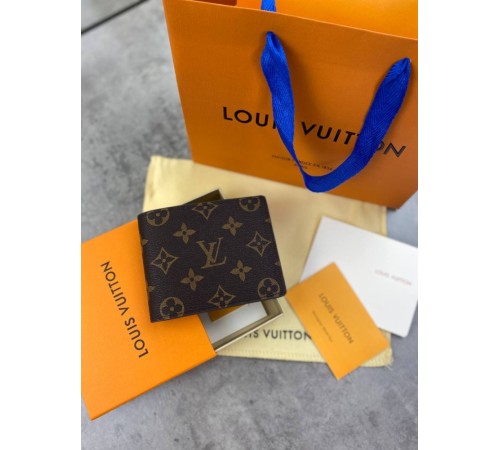 Бумажник коричневый Louis Vuitton Monogram  k308