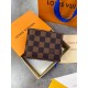 Бумажник Louis Vuitton коричневый k309