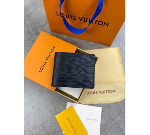 Бумажник черный Louis Vuitton Epi k314