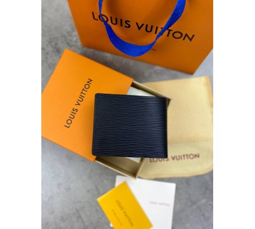 Бумажник черный Louis Vuitton Epi k314