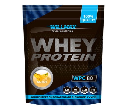 Whey Protein 80% 920 г протеин (банан)