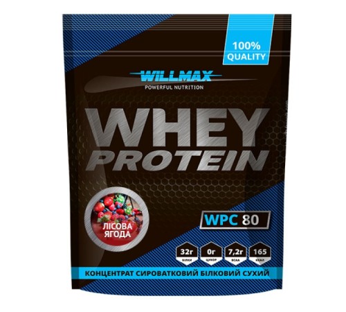 Whey Protein 80% 920 г протеин (лесная ягода)