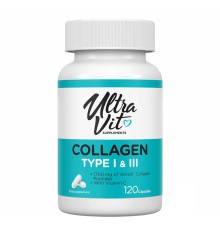 VPLab Collagen Type I & III - 120 caps коллаген витамины