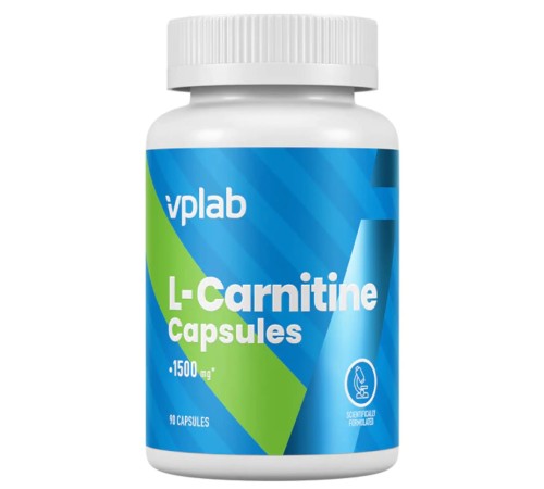 VPLab L-Carnitine 1500mg - 90 caps карнитин витамины