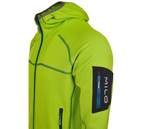 Кофта чоловіча Milo Heyoo Lime Green/Deep Ocean (ML-HY-LIME)