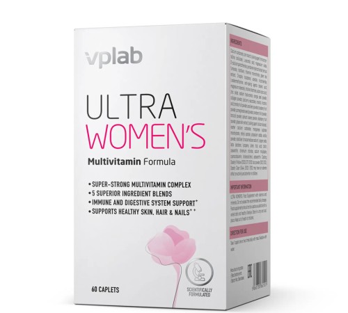 Витамины VPLab Ultra Women's multivitamin formula - 60caps