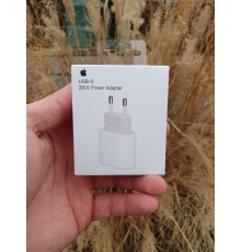 Мережевий зарядний пристрiй Apple iPhone USB-C 20W Premium quality original series 1:1 білий