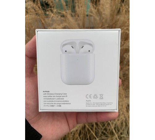 Бездротові навушники Apple AirPods 2 Premium quality Original series 1:1 Білі