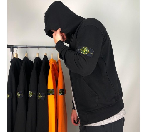 Худи Stone Island crewneck zip hoodie