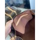 Дорожная сумка Louis Vuitton коричневая в стиле "Monogram" с бежевой отделкой c235