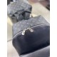 Рюкзак Louis Vuitton черный с комбинированными стилями "Taiga" и "Monogram" c311