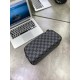 Несессер серый Louis Vuitton Damier Graphite Dopp Kit c554