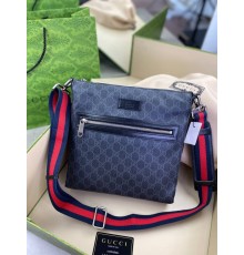 Мессенджер серый Gucci Supreme c583